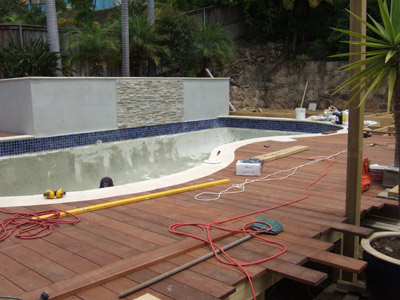 Pool Decking construction Allambie