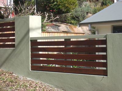 Fence project in Frenchs Forest