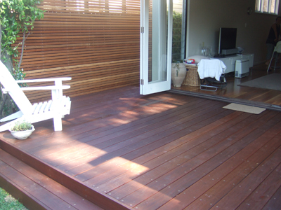 decking job in Manly